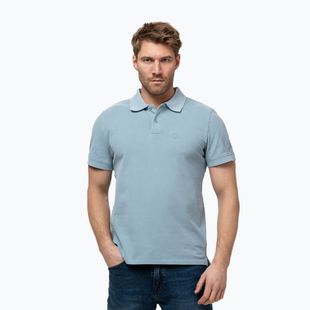 Pánske polo tričko Pitbull Washed Polo washed blue