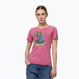 Pánske tričko Pitbull Doubletrouble washed pink