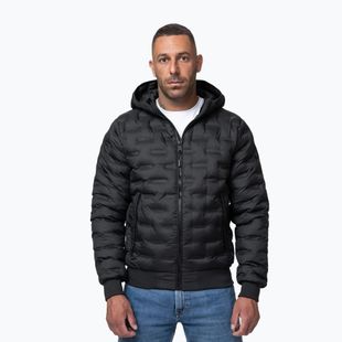 Pánska zimná bunda Pitbull Elkwood 3 Sherpa Hooded taupe