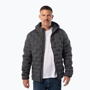 Pánska zimná bunda Pitbull Camino Quilted Hooded graphite