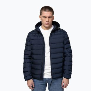 Pánska zimná bunda Pitbull Foothill Hooded Padded dark navy