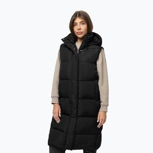 Dámska vesta Pitbull Ashley Padded Hooded Long black