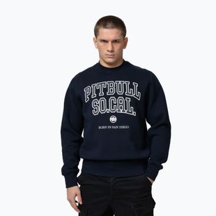 Pánska mikina Pitbull So Cal Crewneck dark navy