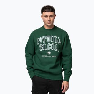 Pánska mikina Pitbull So Cal Crewneck hunter green