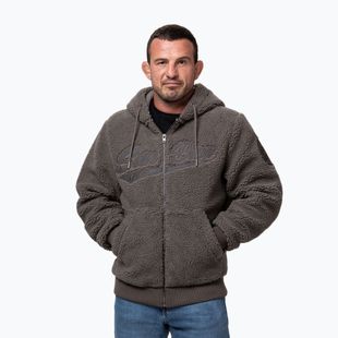 Pánska mikina Pitbull Galaxy Hooded Zip taupe