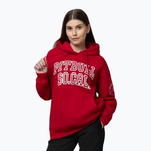 Dámska mikina Pitbull Fiora Hooded wild red