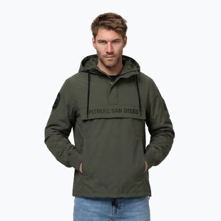 Pánska bunda Pitbull Meandro Kangaroo dark olive