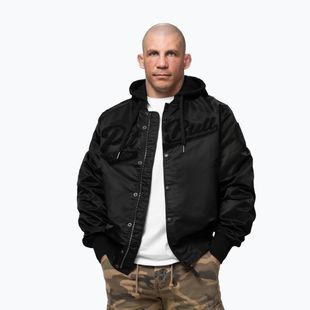 Pánska bunda Pitbull Mason San Diego Baseball Hooded black
