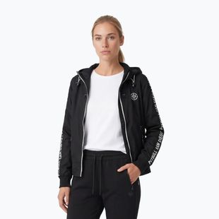 Dámska bunda Pitbull Aaricia Stripes Nylon Hooded black