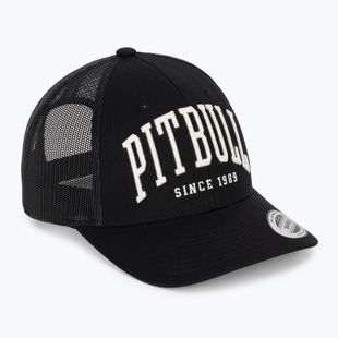 Pánska šiltovka Pitbull Mesh "Pitbull Norton" Trucker Low Profile black/black