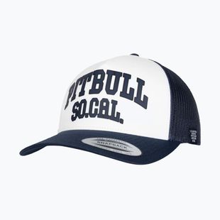 Pánska šiltovka Pitbull "SO.CAL." Retro Trucker black/white