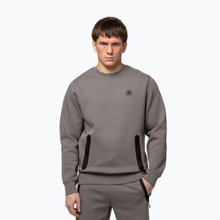 Pánska mikina Pitbull Dogwood Crewneck Sweatshirt taupe