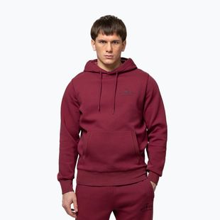 Pánska mikina Pitbull Sampson Hooded Sweatshirt burgundy