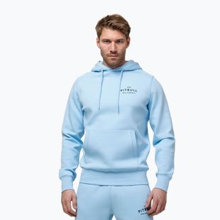 Pánska mikina Pitbull Sampson Hooded Sweatshirt sky blue