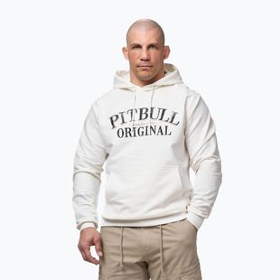 Pánska mikina Pitbull Midnight Sweatshirt Hooded off white