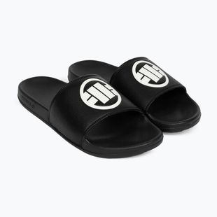 Pánske šľapky Pitbull Logo black
