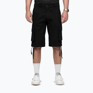 Pánske šortky Pitbull Volmer Long Cargo black