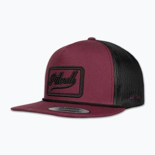 Pánska šiltovka Pitbull Original 1989 burgundy/black