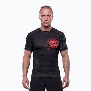 Pánsky rashguard Pitbull Ray Rashguard fluo/red