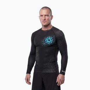 Pánsky rashguard s dlhým rukávom Pitbull Ray Rashguard sky blue