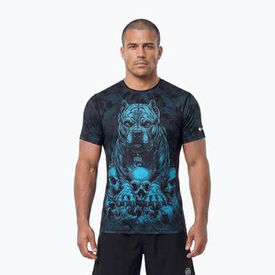 Pánske tričko Pitbull Mesh Guardian Angel black