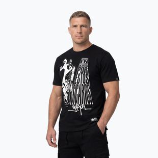 Pánske tričko Pitbull Esqueleto black