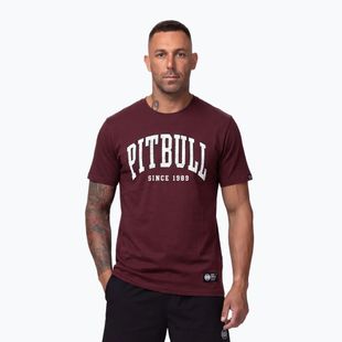 Pánske tričko Pitbull Norton burgundy
