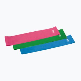 Posilňovacia guma Body Sculpture Bb 103 pink/green/blue