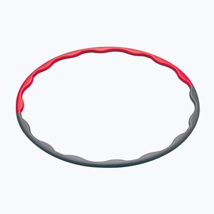 Obruč Hula hoop s masážnymi výstupkami Body Sculpture Bb 6412 grey/red