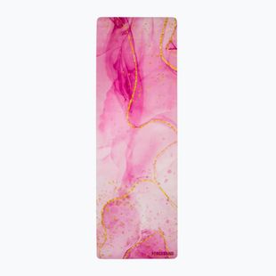 Podložka na jogu/fitness ORCEBAND Gold Pink 4 mm pink/gold