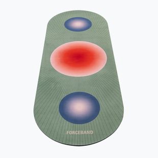 Podložka na jogu FORCEBAND Solar microfiber + eco rubber 5 mm solar