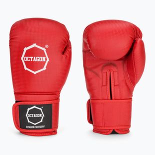 Boxerské rukavice Octagon Kevlar red