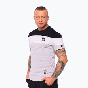 Pánske tričko Octagon As Many Chances As Courage black/white/grey