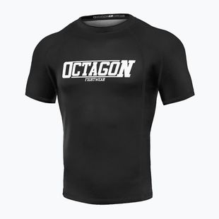 Pánsky rashguard Octagon Premium Fight Wear black