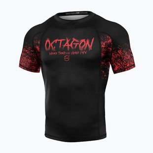 Pánsky rashguard Octagon Premium Make Terror Have Fun black/multicolour