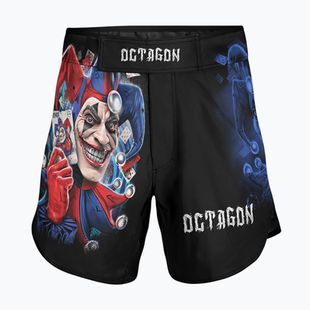 Pánske tréningové šortky Octagon Joker MMA black/multicolor