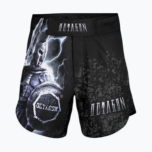 Pánske tréningové šortky Octagon Gladiator MMA black/multicolor