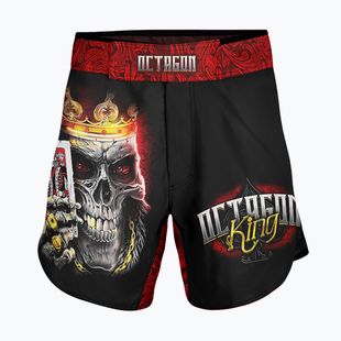 Pánske tréningové šortky Octagon King 2 MMA black/multicolor