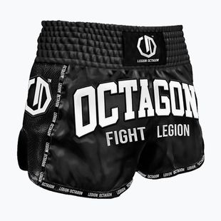 Tréningové šortky Octagon Kickboxing/Muay Thai Legion Fight Legion Premium black/white