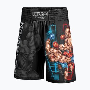 Pánske boxerské šortky Octagon Boxing Family black/multicolor