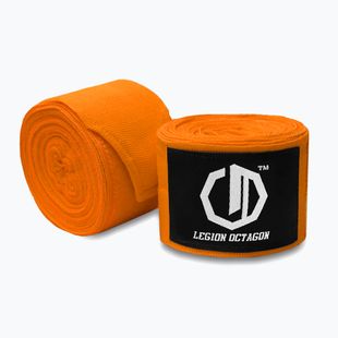 Boxerské bandáže Octagon Legion Standard 400 cm orange