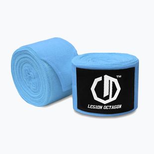 Boxerské bandáže Octagon Legion Standard 400 cm light blue