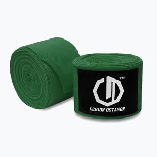Boxerské bandáže Octagon Legion Standard 400 cm dark green