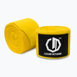Boxerské bandáže Octagon Legion Standard 400 cm yellow