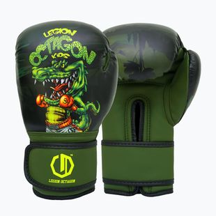 Boxerské rukavice Octagon Legion crocodile green/multicolour