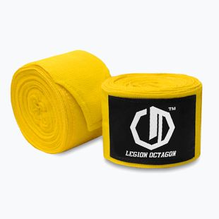 Boxerské bandáže Octagon Legion Standard 500 cm yellow