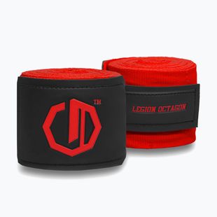 Boxerské bandáže Octagon Legion Supreme 500 cm red