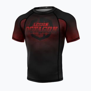 Pánsky rashguard Octagon Legion Premium Conquest black/red
