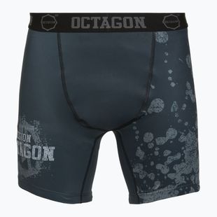 Pánske tréninkové šortky Octagon Legion Grunge black/grey