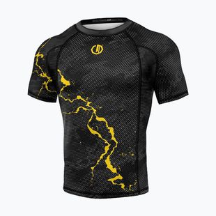 Rashguard pánsky Octagon Legion Premium čierny/žltý